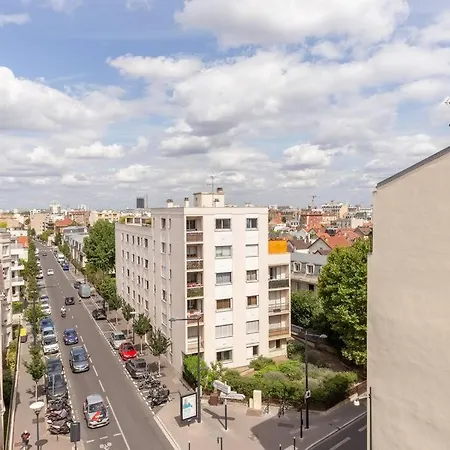 * L'elegant * Paris A 6 Minutes Apartman Bois-Colombes
